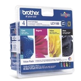 Brother MFC-6890 CDW 210623 Original Valuepack Tinte schwarz color Hersteller ID LC 1100VALBP