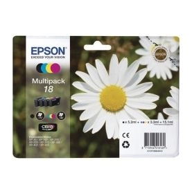 Epson Expression Home XP-312 210827 Original Multipack Tinte BKCMY Hersteller ID No 18 C13T18064010