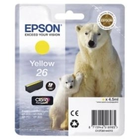 Epson Expression Premium XP-610 210846 Original Tintenpatrone gelb Hersteller ID No 26 y C13T26144010