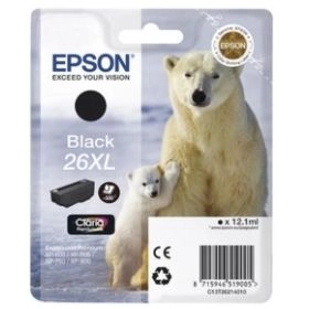 Epson Expression Premium XP-610 210848 Original Tintenpatrone XL schwarz Hersteller ID No 26XL bk C13T26214010