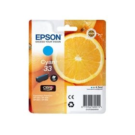 Epson Expression Premium XP-830 211642 Original Tintenpatrone cyan Hersteller ID T3342 No 33 c C13T33424010