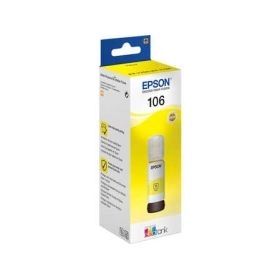 Epson EcoTank ET-7700 Series 211927 Original Tintenbeh lter gelb Hersteller ID No 106 y C13T00R440