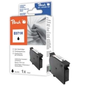 Epson Stylus DX 9400 F 313337 Peach Tintenpatrone schwarz kompatibel zu Hersteller ID T0711XL bk C13T07114011