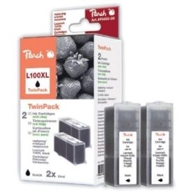 Lexmark Interact S 605 313862 Peach Doppelpack 2 Tintenpatronen schwarz kompatibel zu Hersteller ID No 100XLBK 2 14N1068E 14N1092